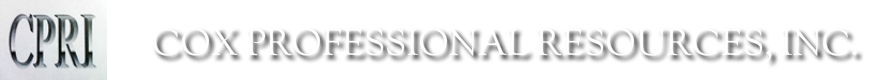 COX PROFESSIONAL RESOURCES, INC.
